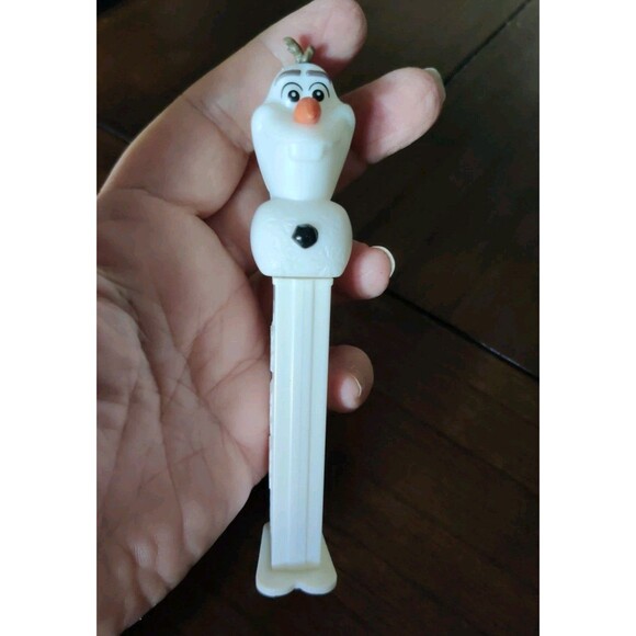 2014 SpongeBob SquarePants RARE GLITTER SPONGEBOB PEZ Dispenser + Pikachu, Olaf - Picture 8 of 9